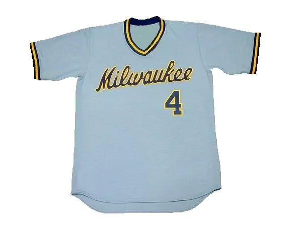 Paul Molitor 1982 Brewers Baseball Jersey